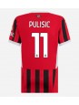 AC Milan Christian Pulisic #11 Heimtrikot für Frauen 2024-25 Kurzarm